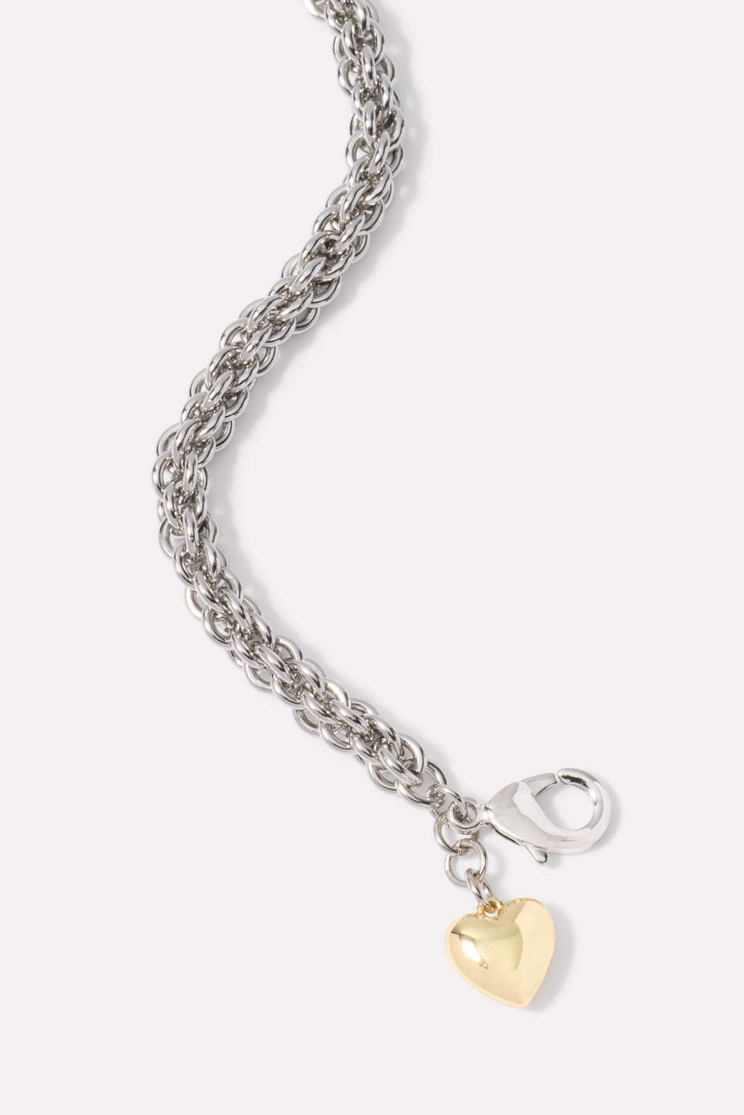 Cleo Heart Charm Bracelet