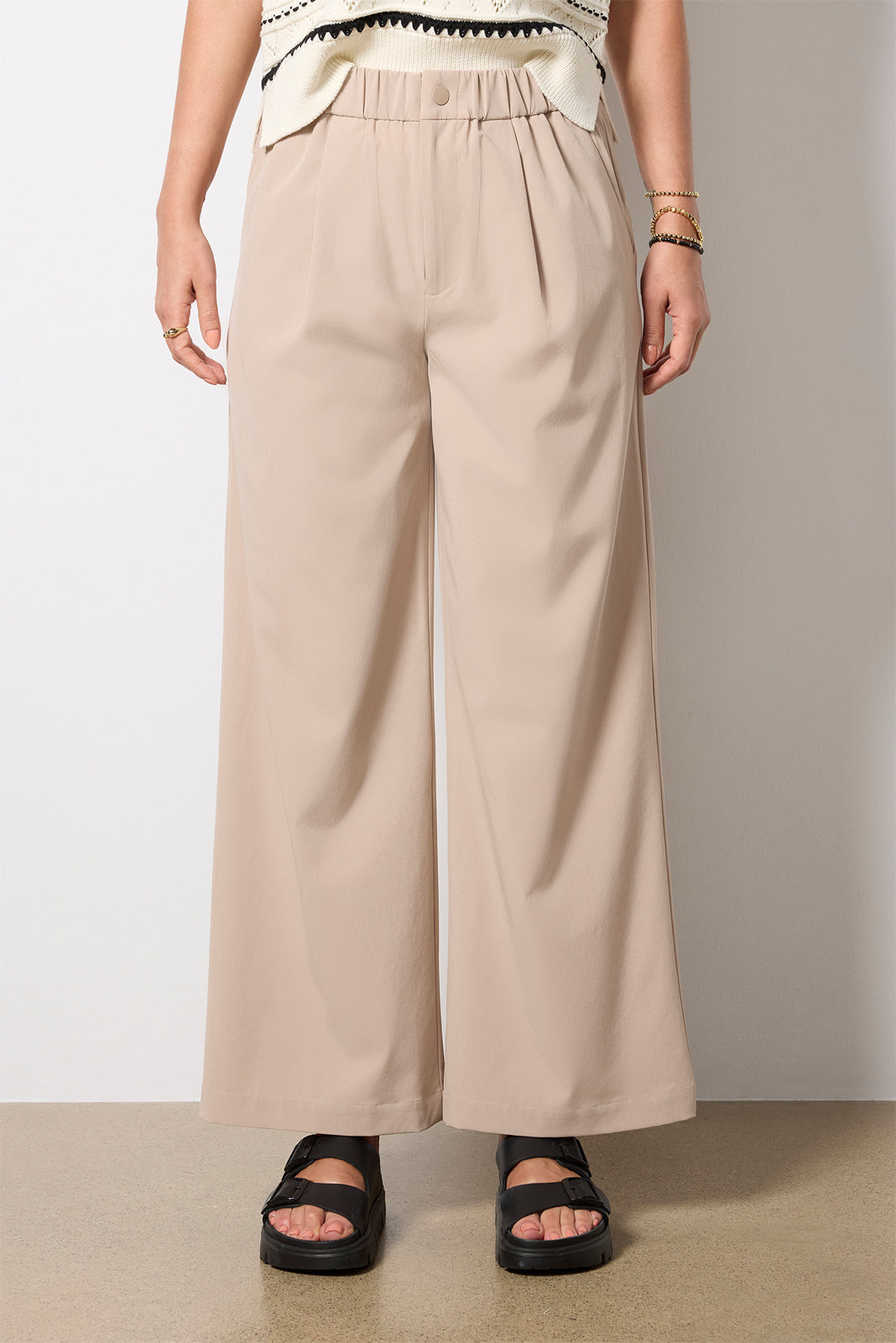 Kayson Wide Leg Trouser 29.5`