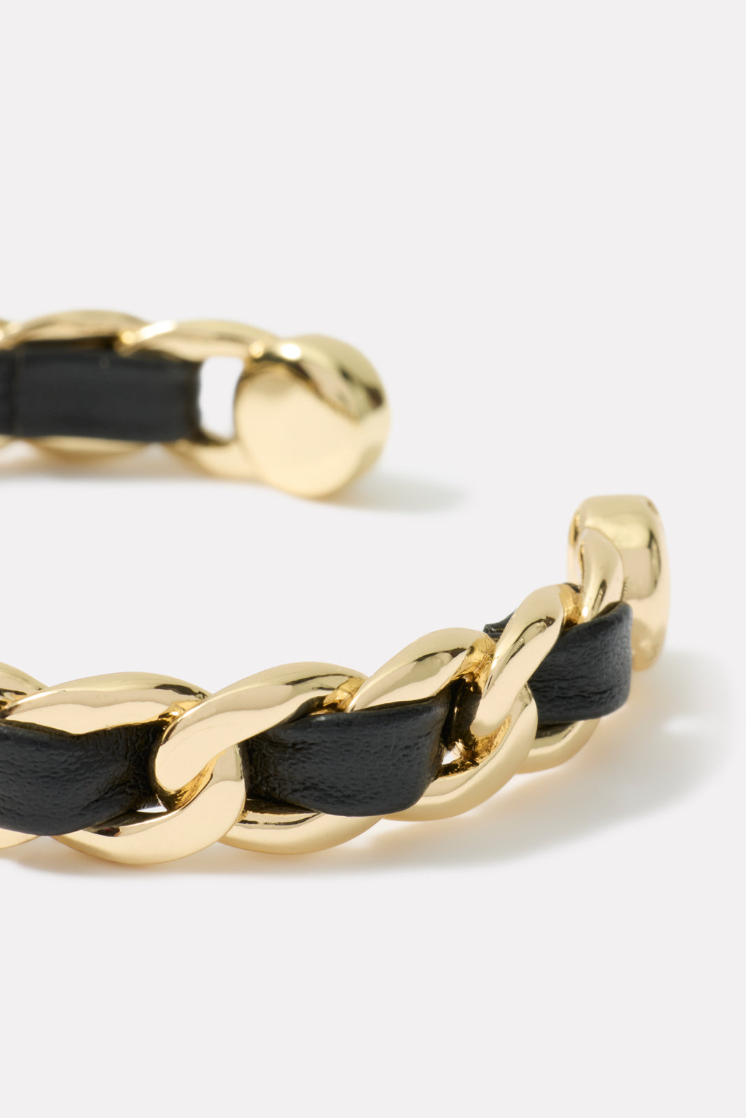 Romy Leather Braided Cuff