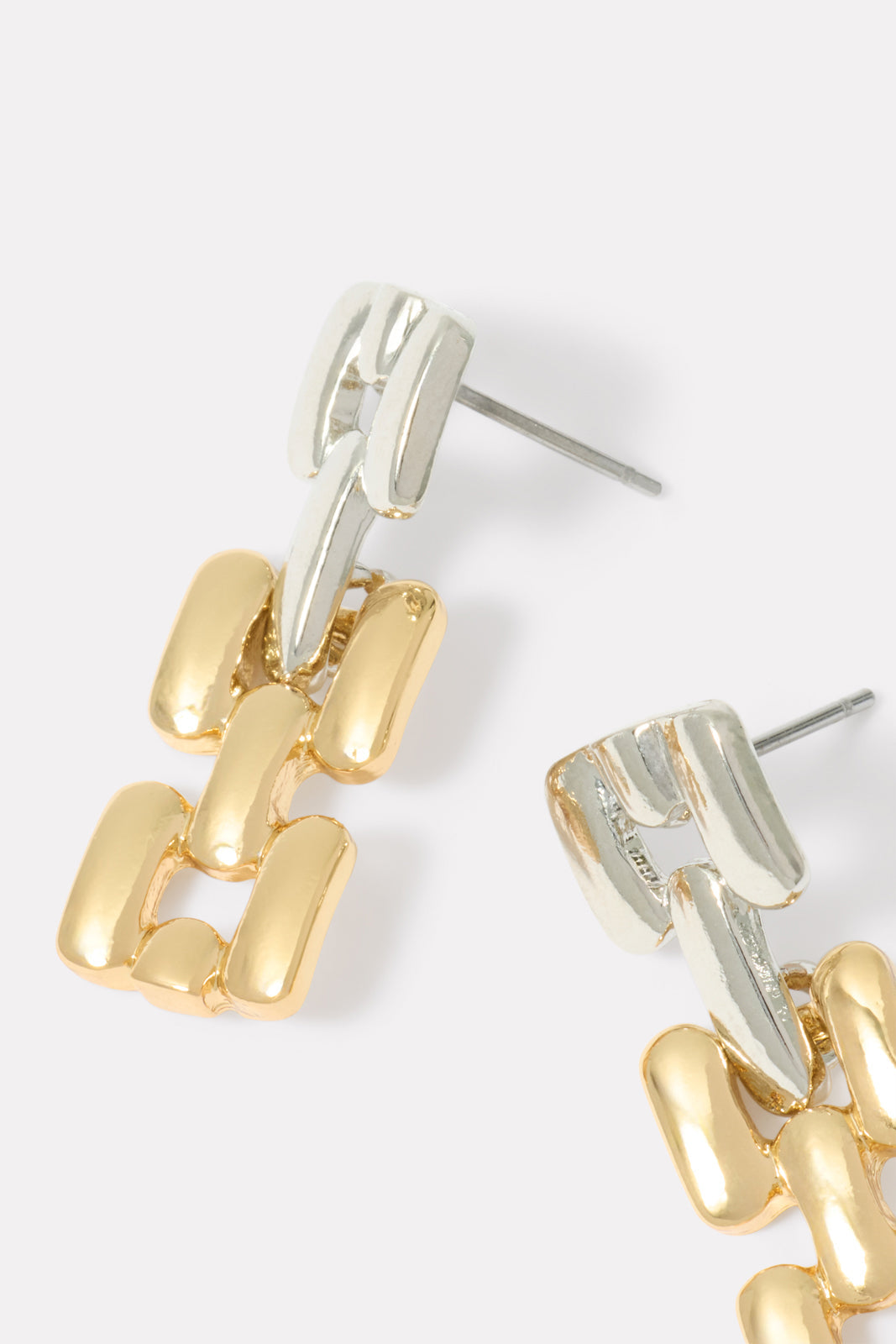 Jaclyn Two Tone Earring