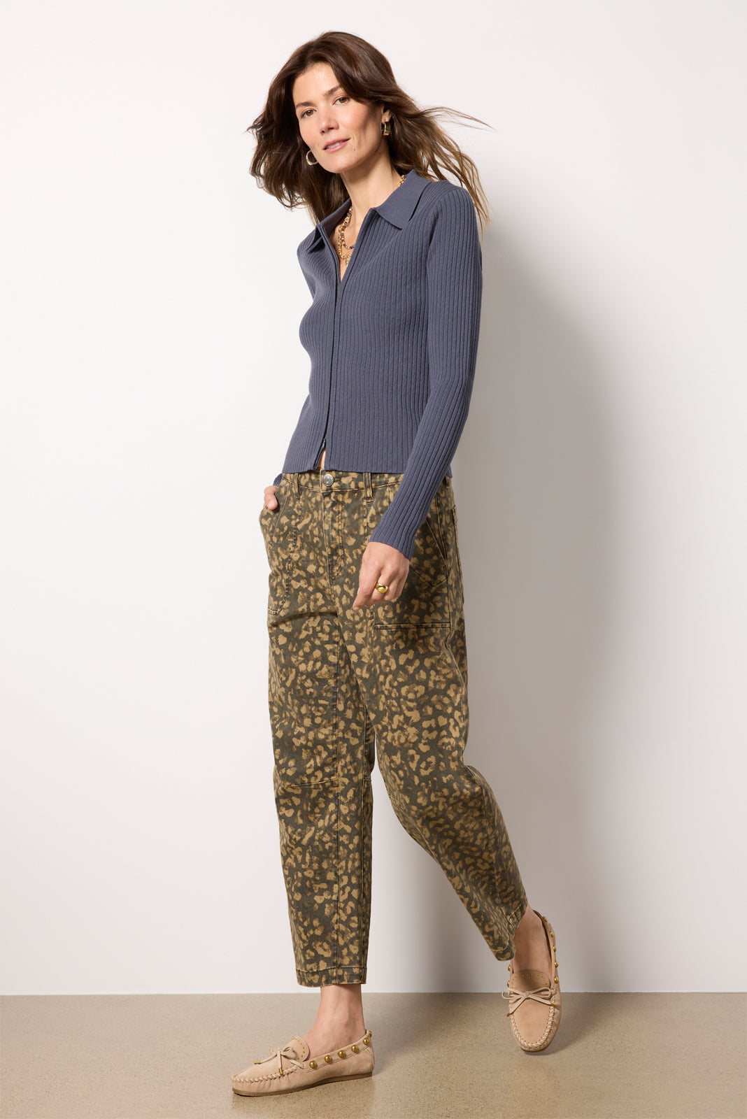 Frankie Two Zip Sweater