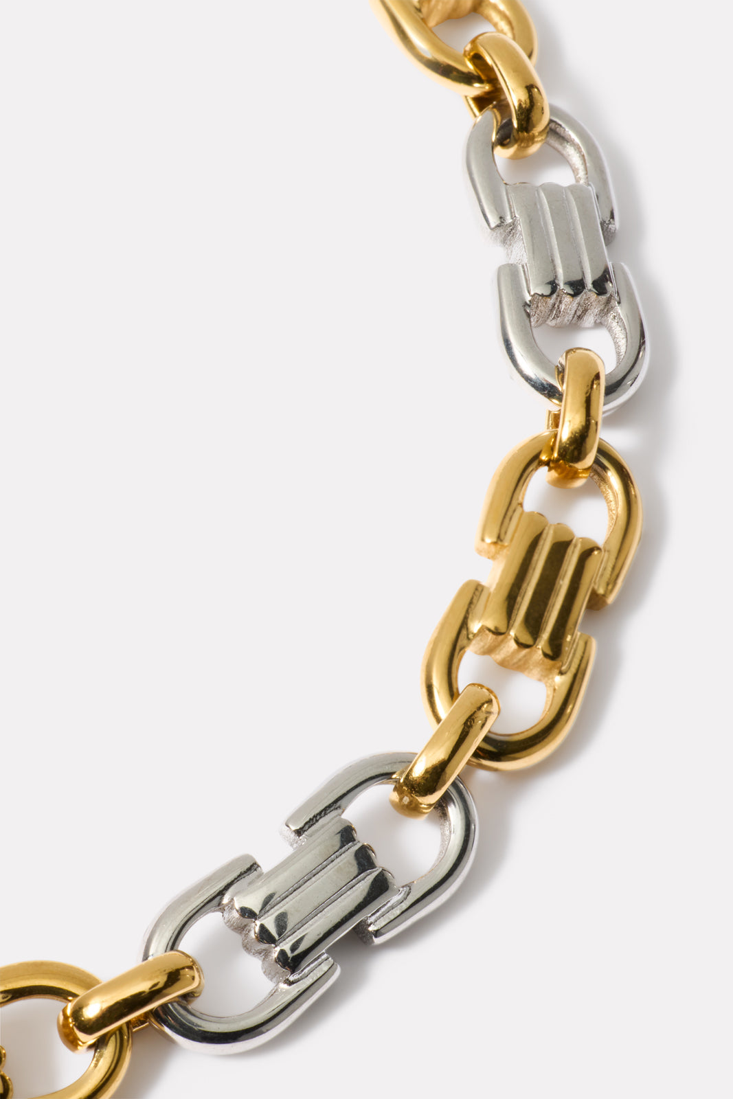 Rio Two Tone Chain Bracelet