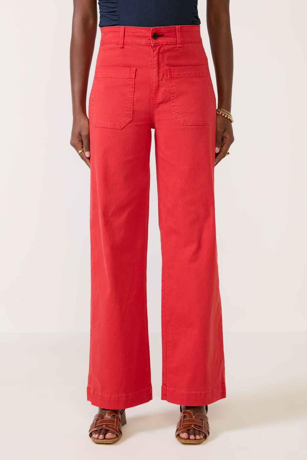 Cropped Sailor Pant