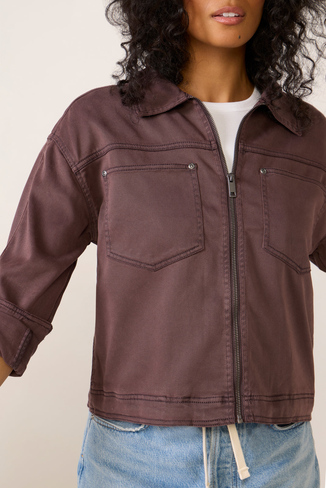 Bobbie Zip Utility Jacket