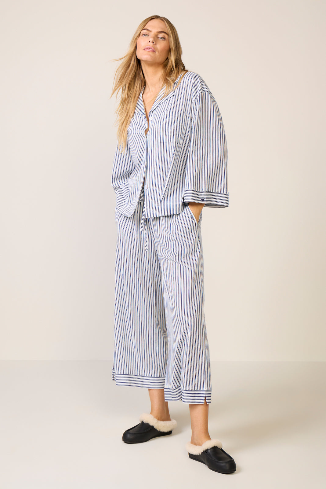 Olivia Wide Leg Pajama Set