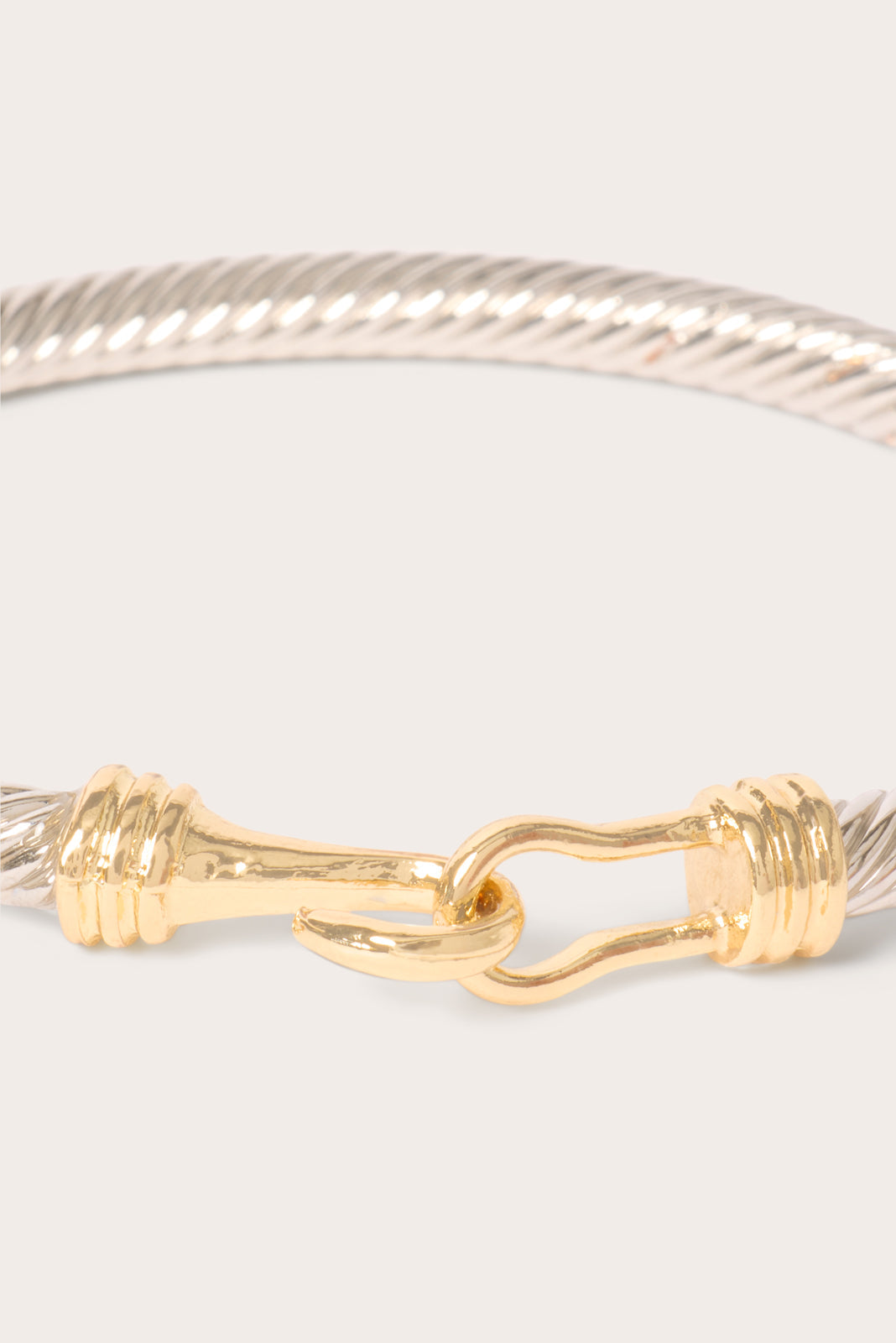 Brit TwoTone Cuff Bracelet