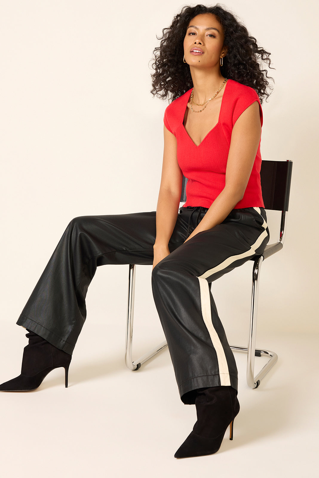 Millie Cap Sleeve Sweater