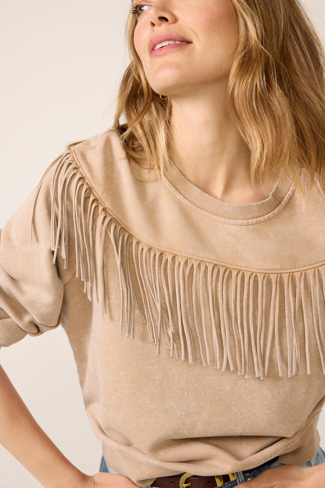 Huxley Fringe Sweatshirt