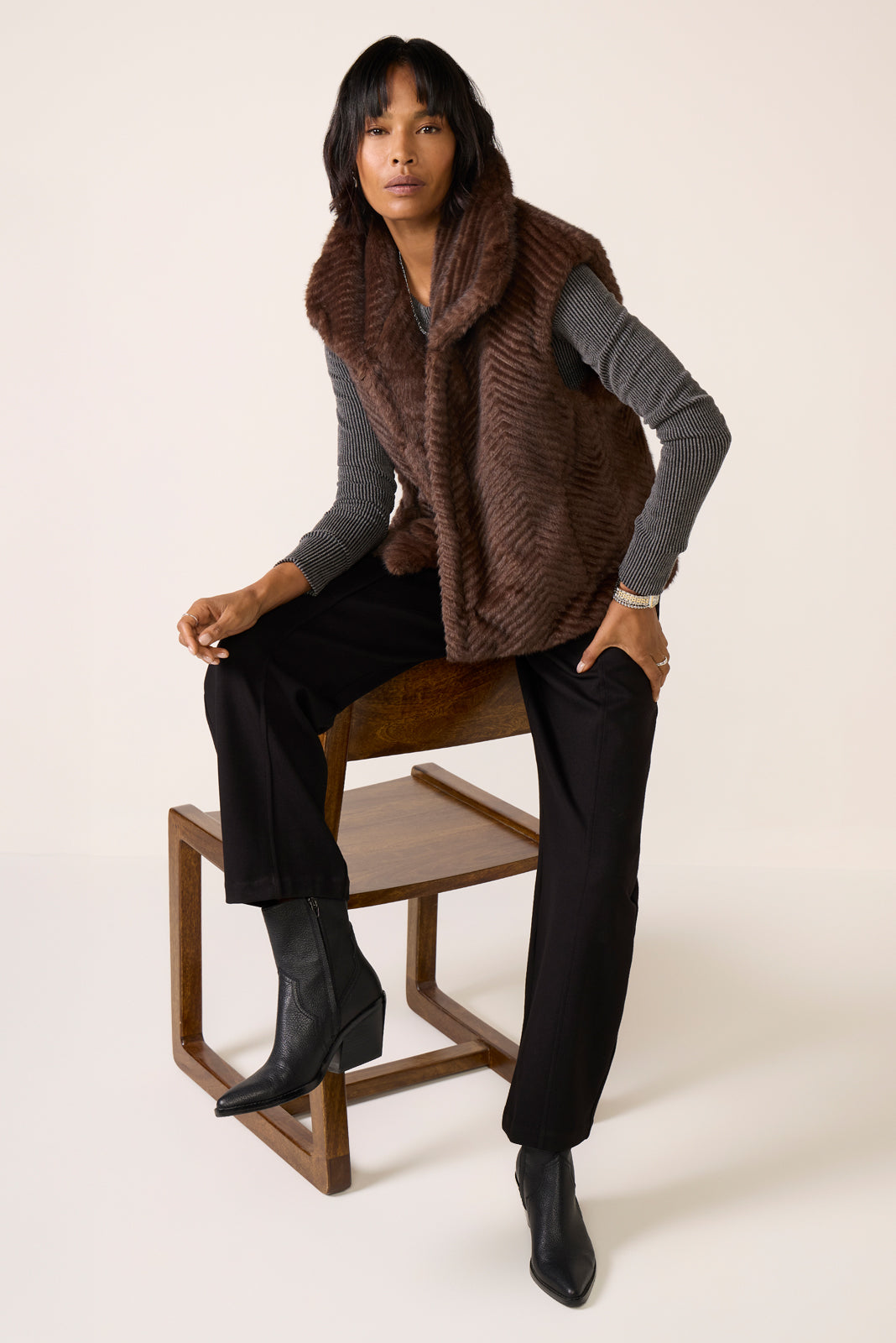 Faux Fur Vest