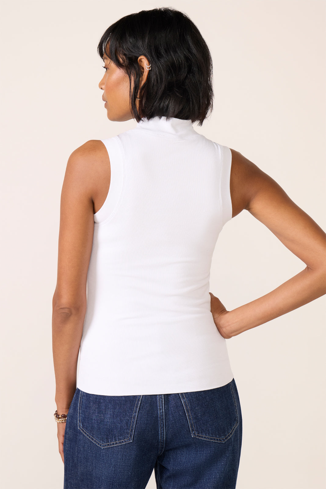 Jones Mock Neck Tank