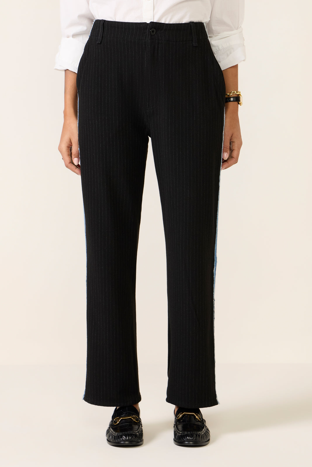 Tomboy Tuxedo Wide Leg Jean