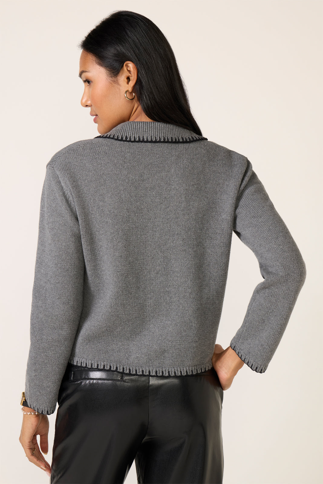 Rayleen Whipstitch Cardigan