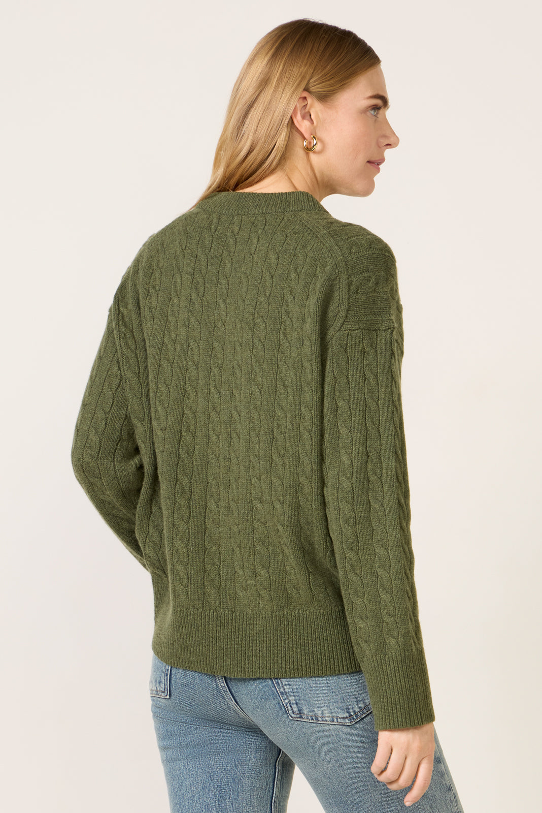 Crew Cable Sweater
