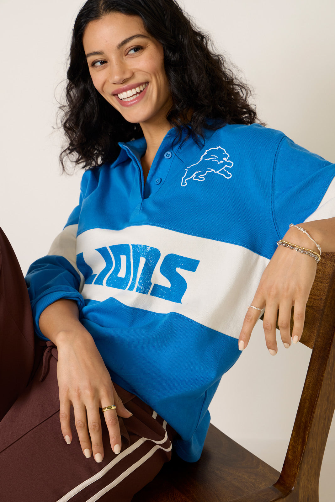 Lions Long Sleeve Rugby
