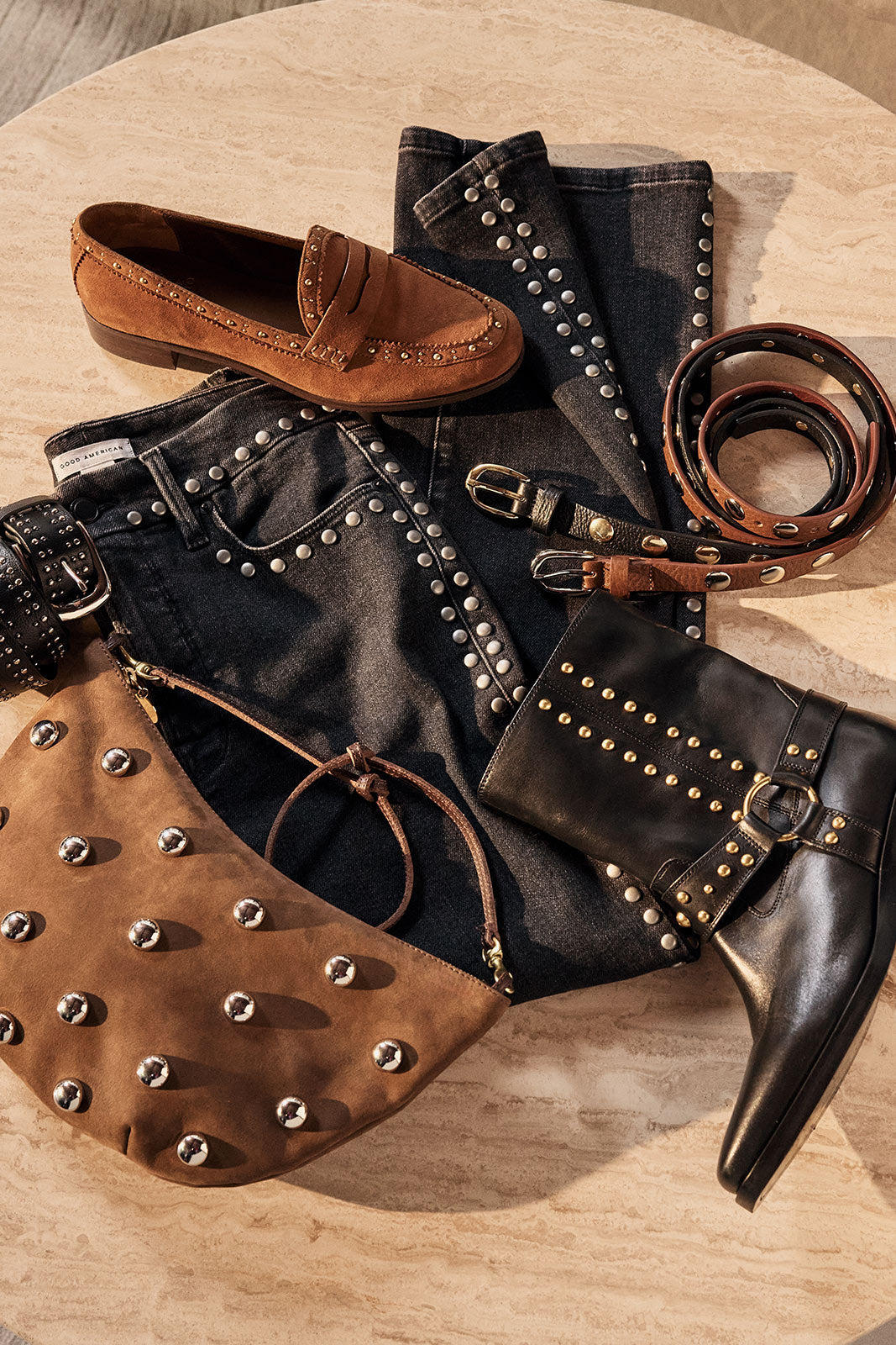 Martina Studded Belt