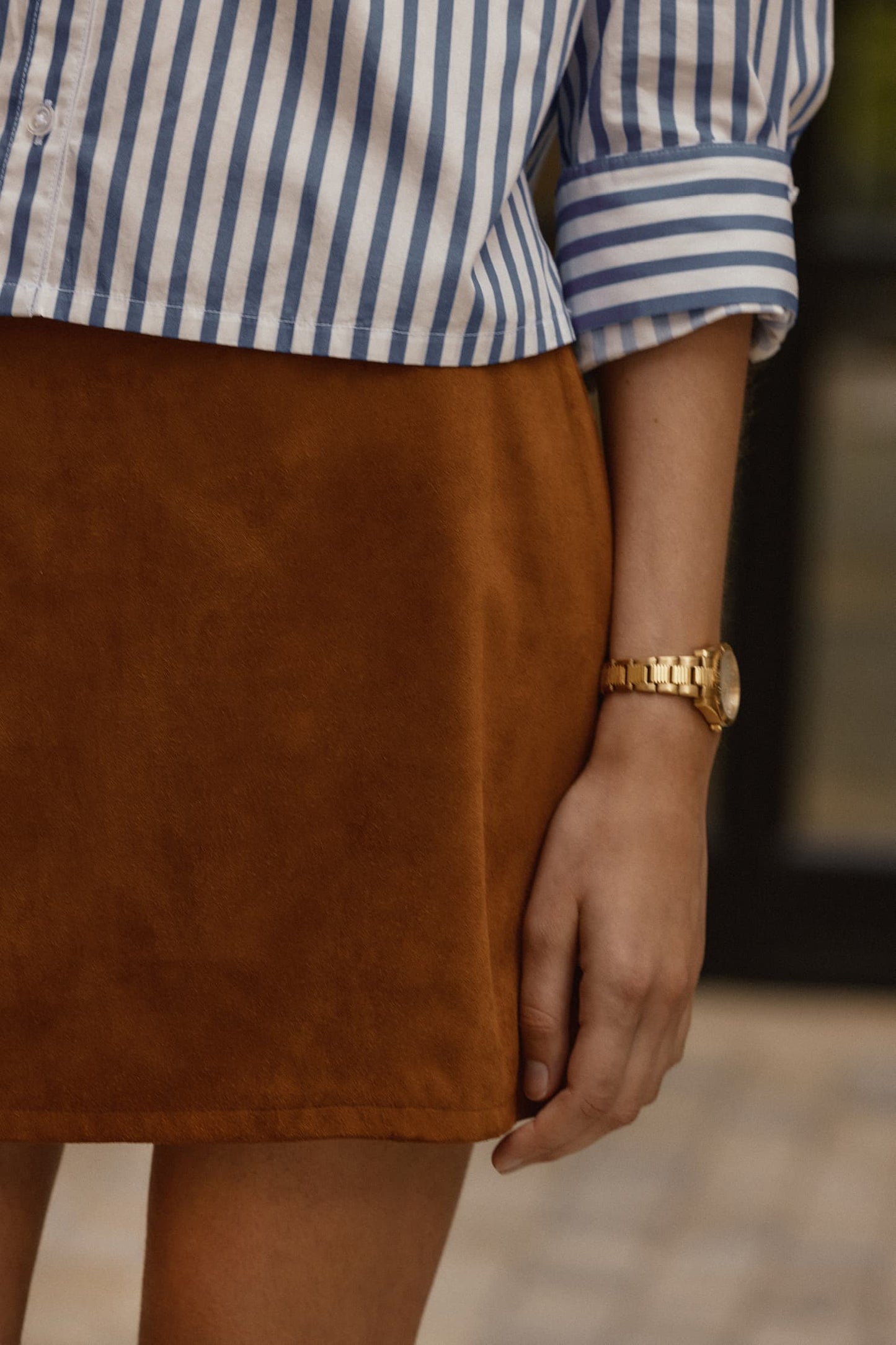 Ciera Suede Mini Skirt