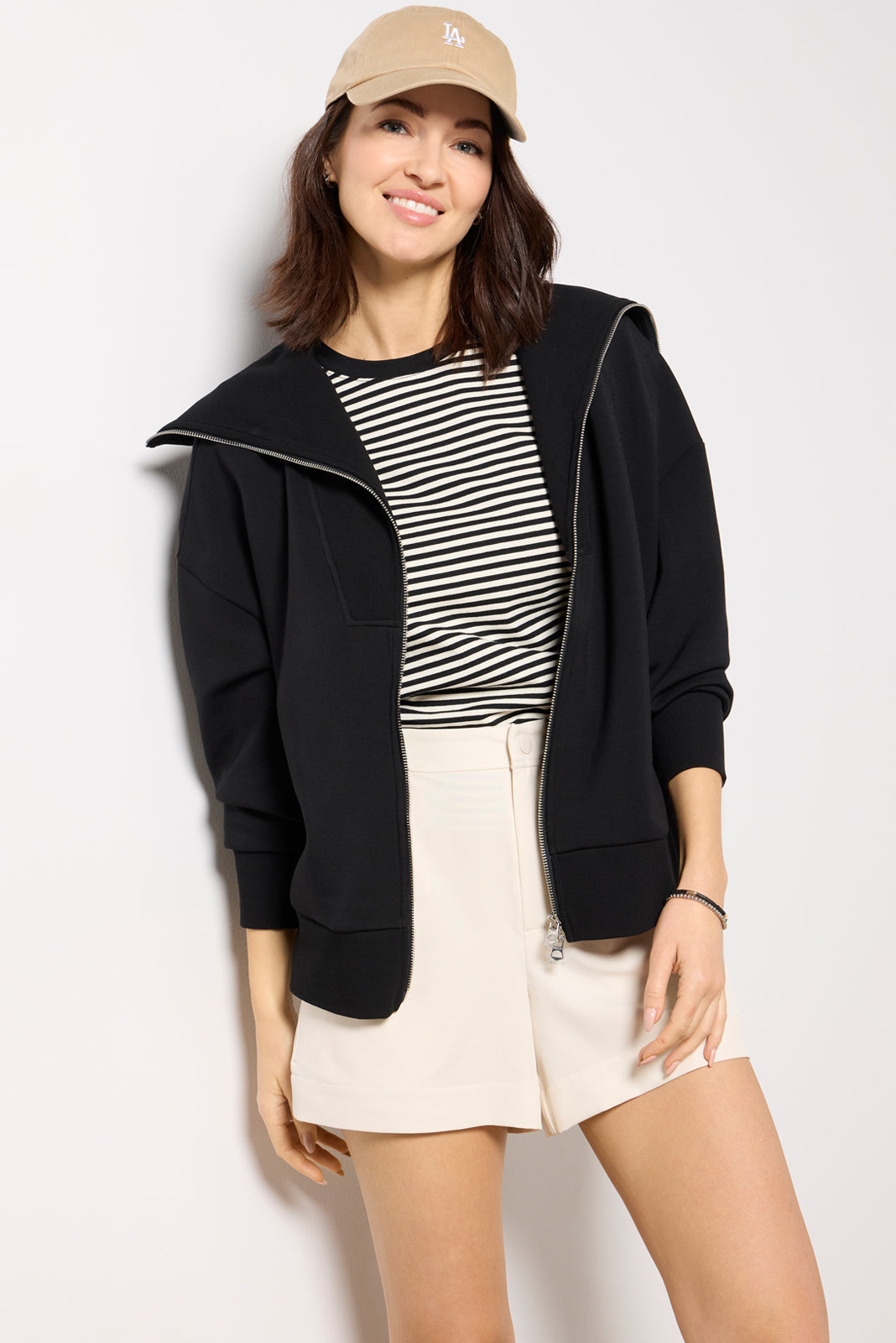 Halley Zip Through Sweat