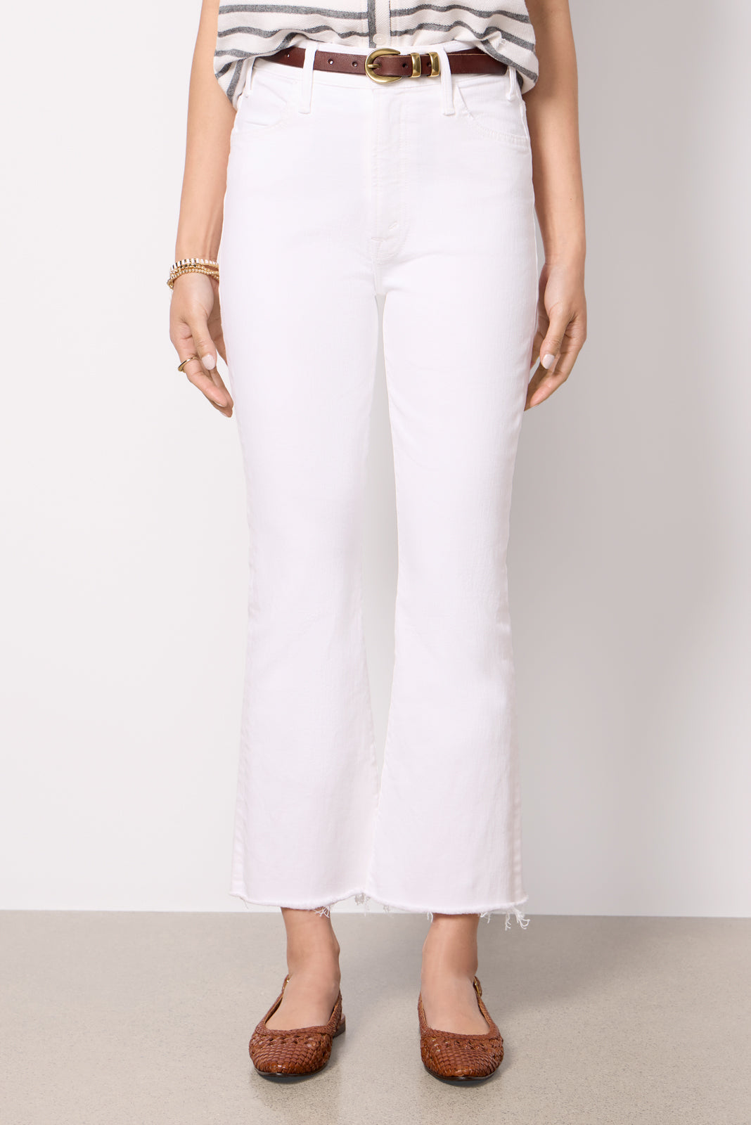 Petite Lil Hustler Ankle Fray