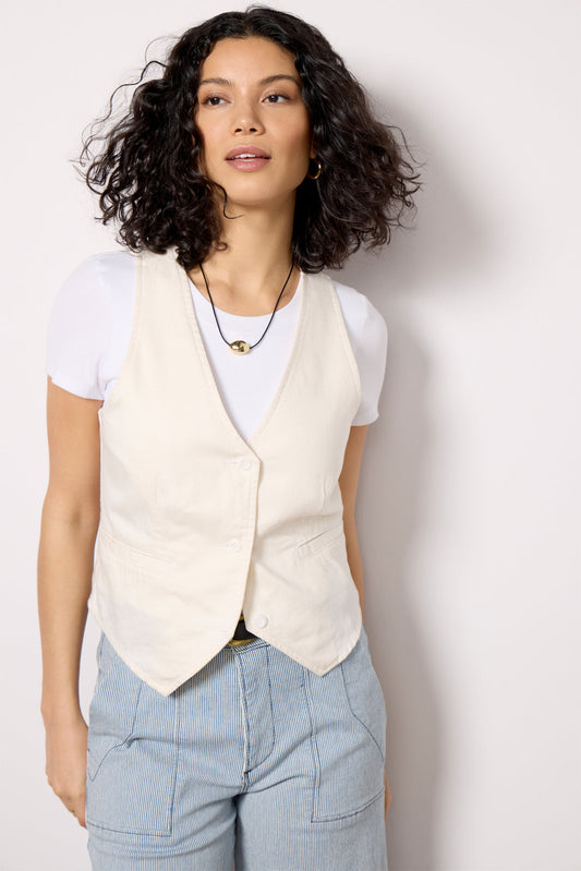 Seamed Vest