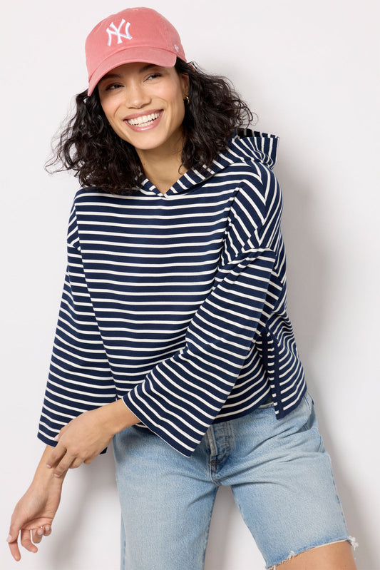 Mia Stripe Hoodie