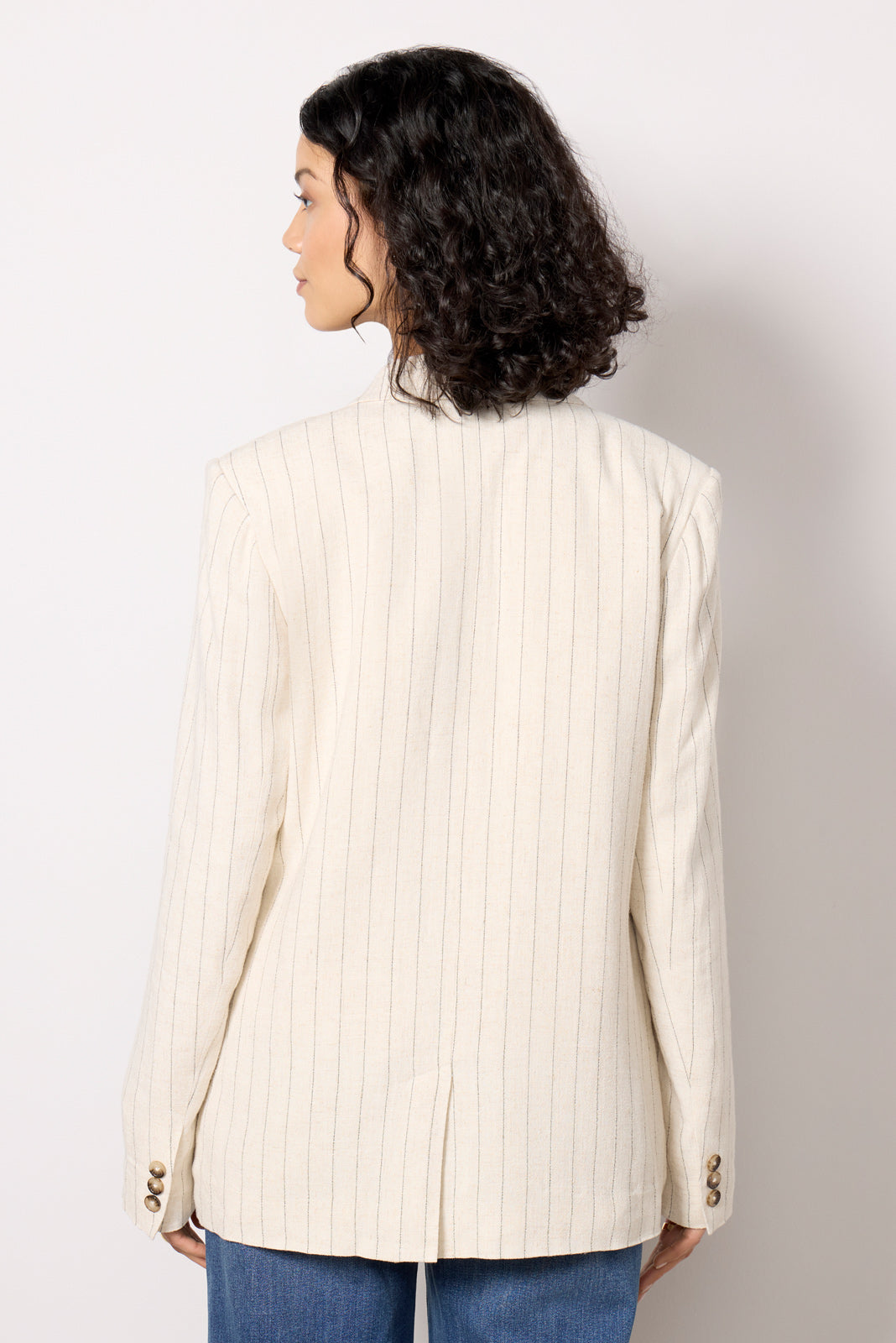 Livingston Pinstripe Blazer