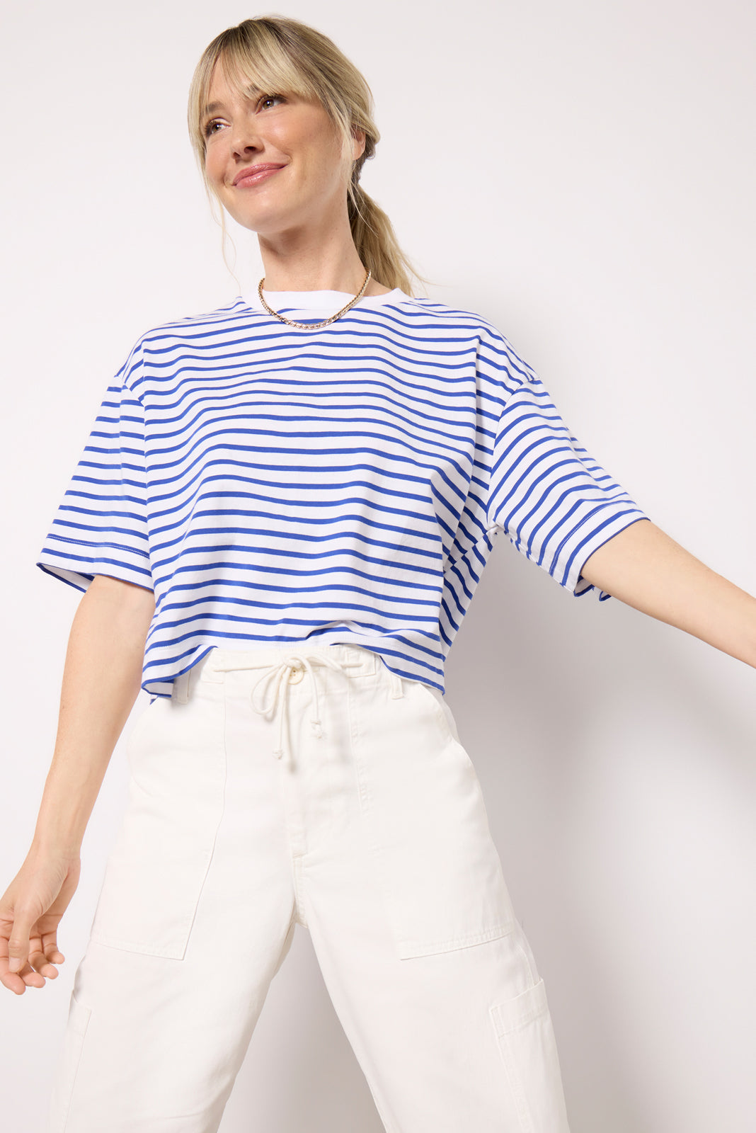 Mae Stripe Tee