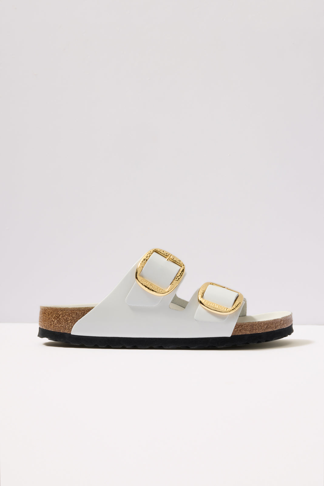 Arizona Big Buckle High Shine Gold Hammered