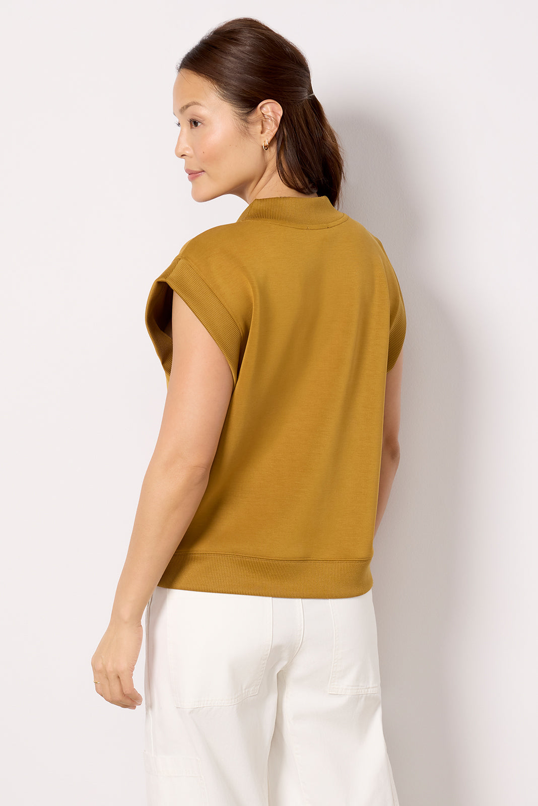 Eva Sleek V Neck Top