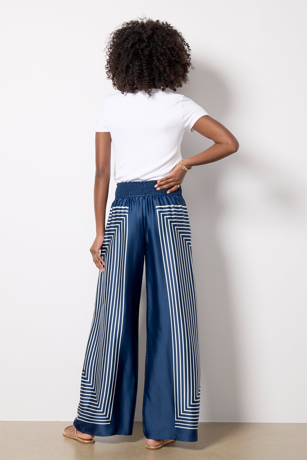 Geo Satin Pant
