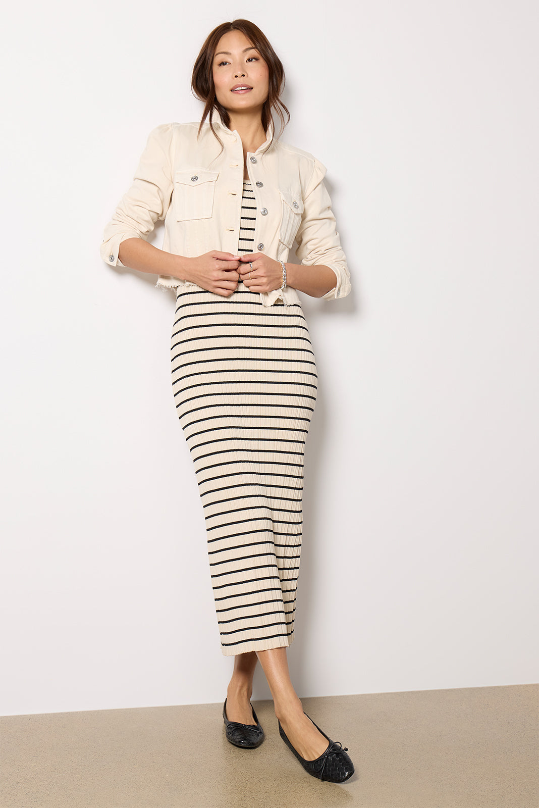 Cropped Pacey Denim Jacket