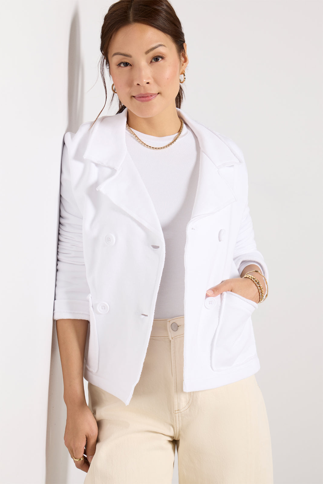 Diana French Terry Blazer