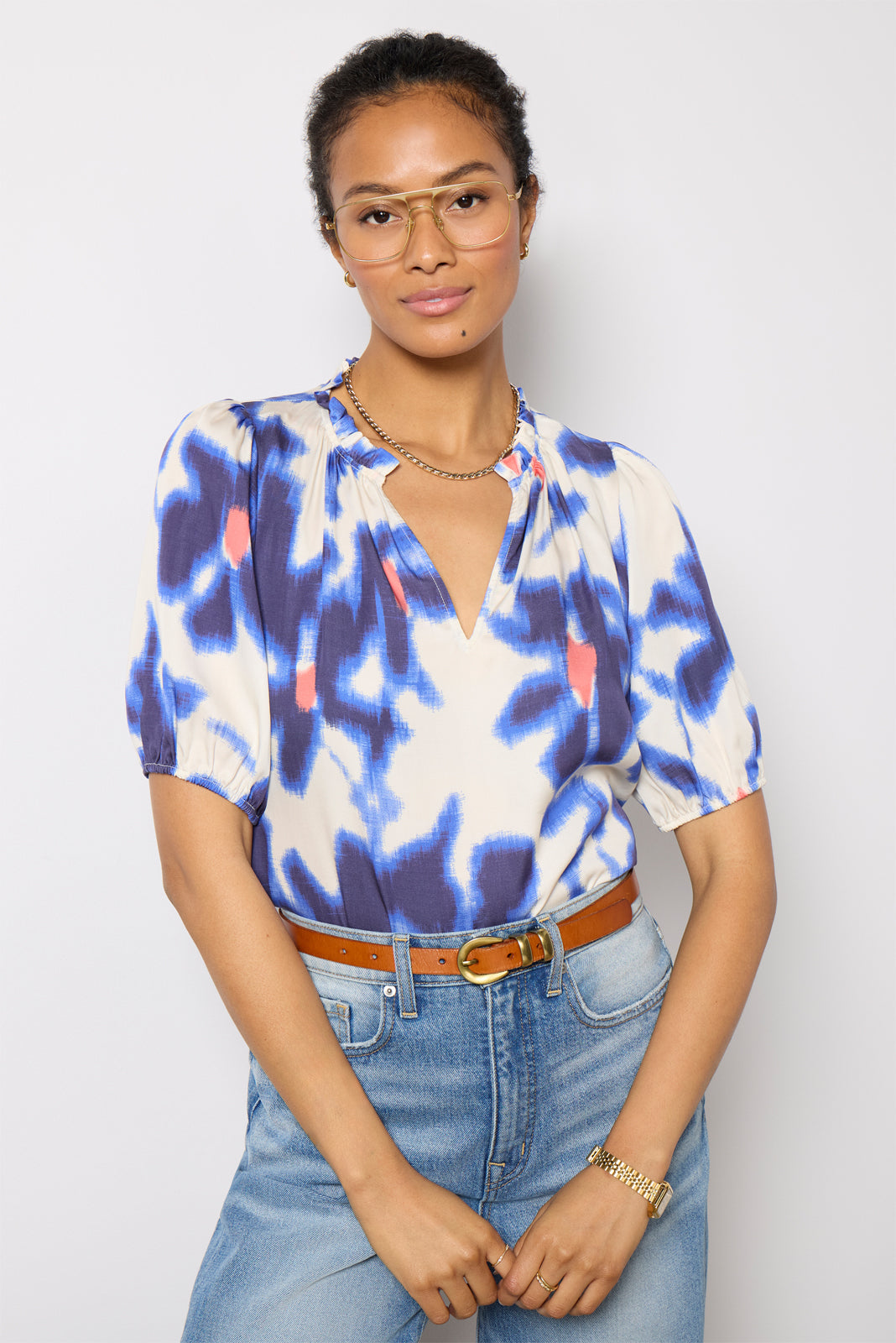 Morgan Short Sleeve Top