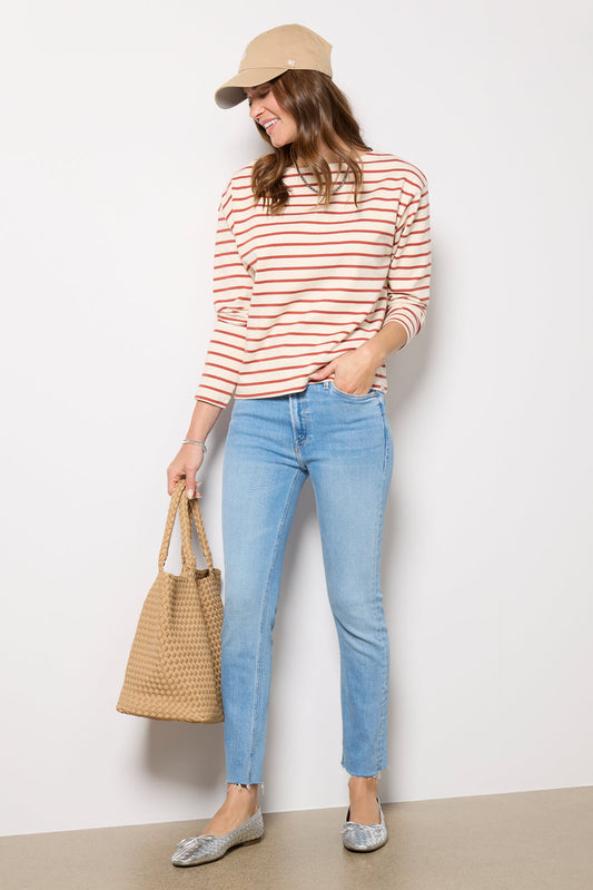 The Mid Rise Dazzler Ankle Fray