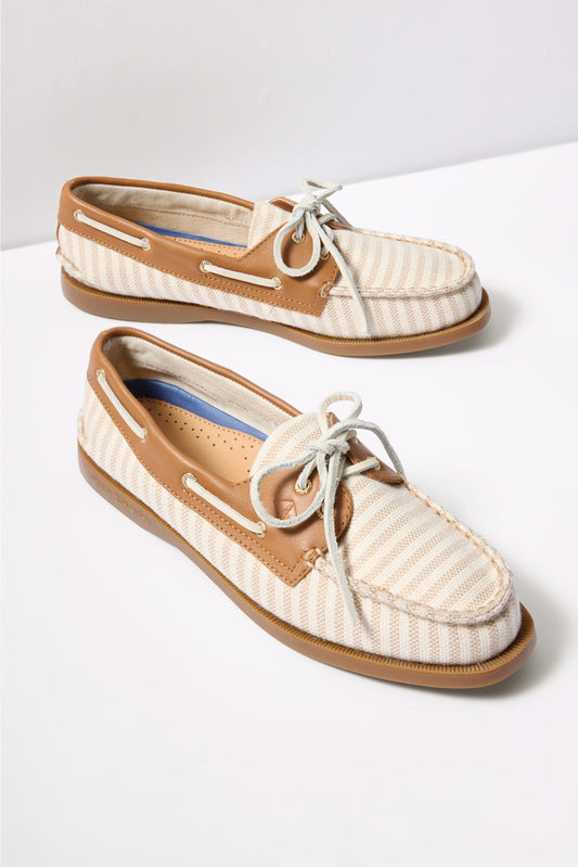 AO 2 Eye Striped Boat Shoe