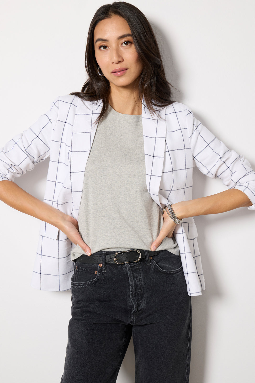 Asher Windowpane Blazer