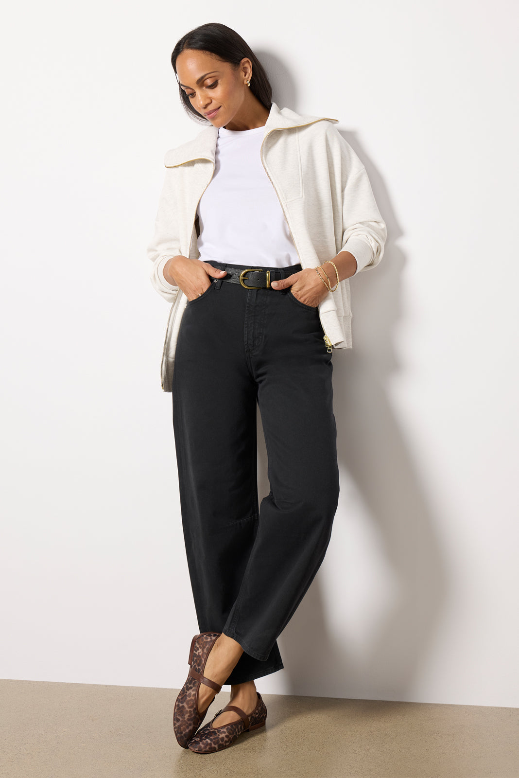 Halley Zip Through Sweat