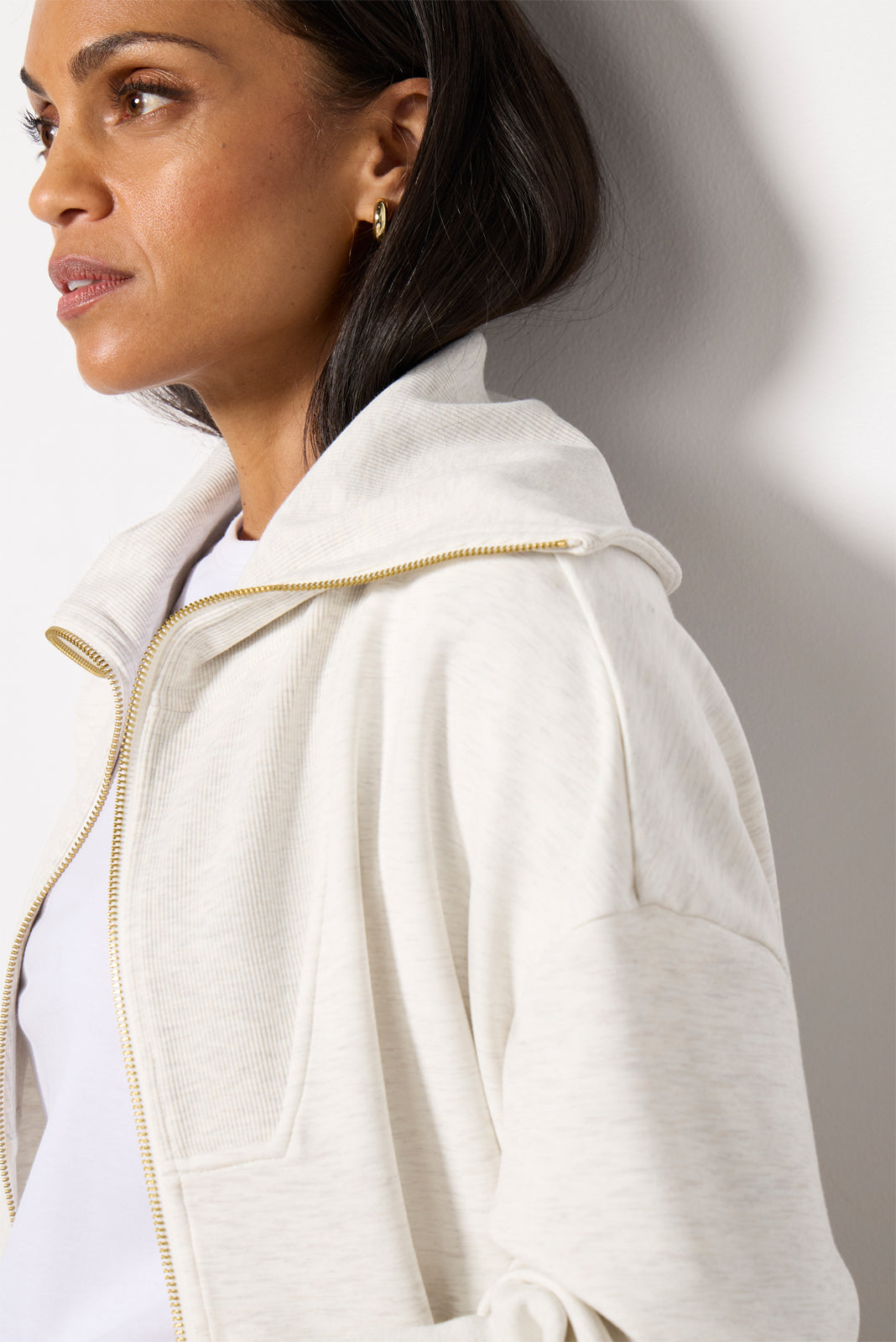 Halley Zip Through Sweat