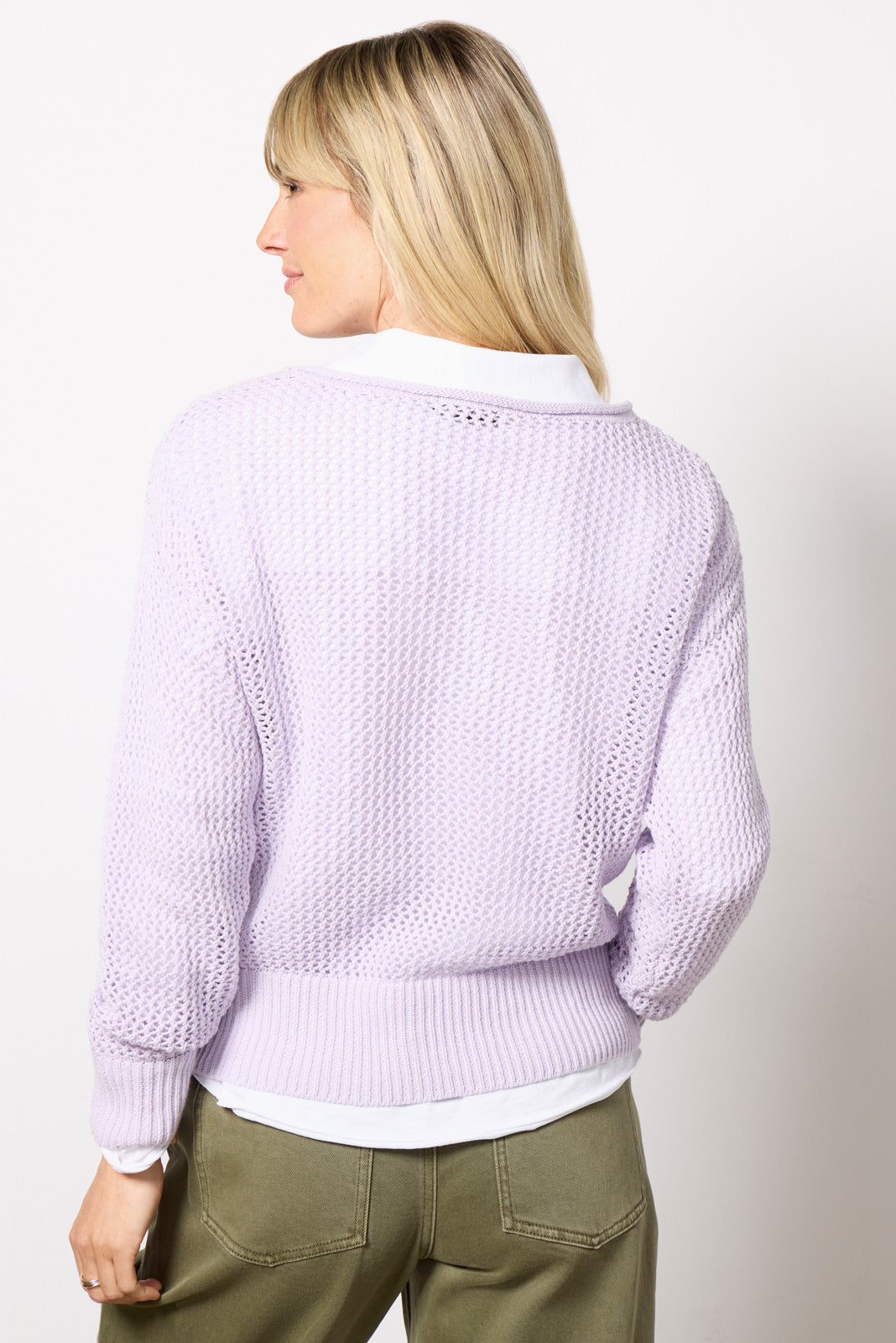 Open Knit Sweater