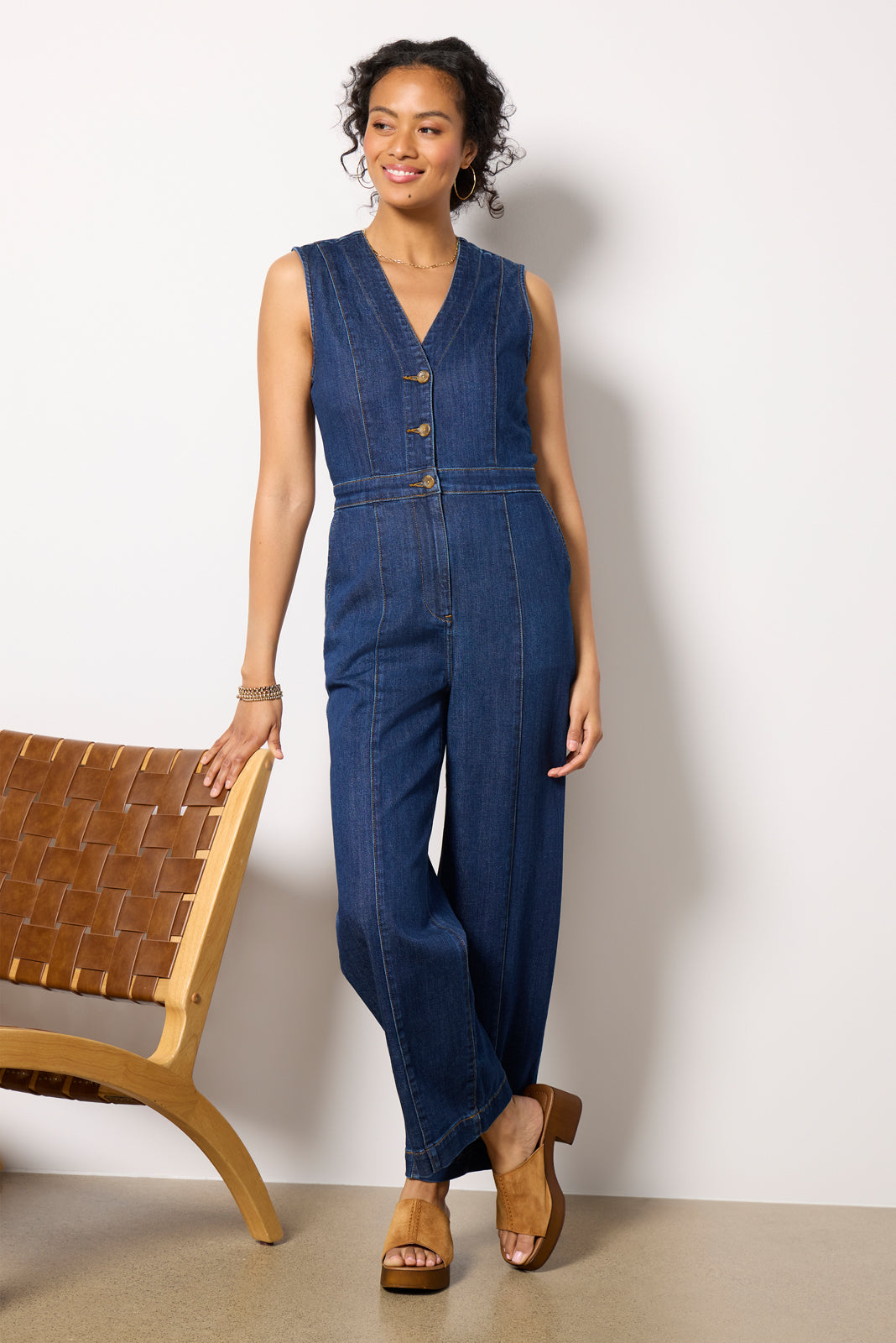 Denim Giselle Jumpsuit