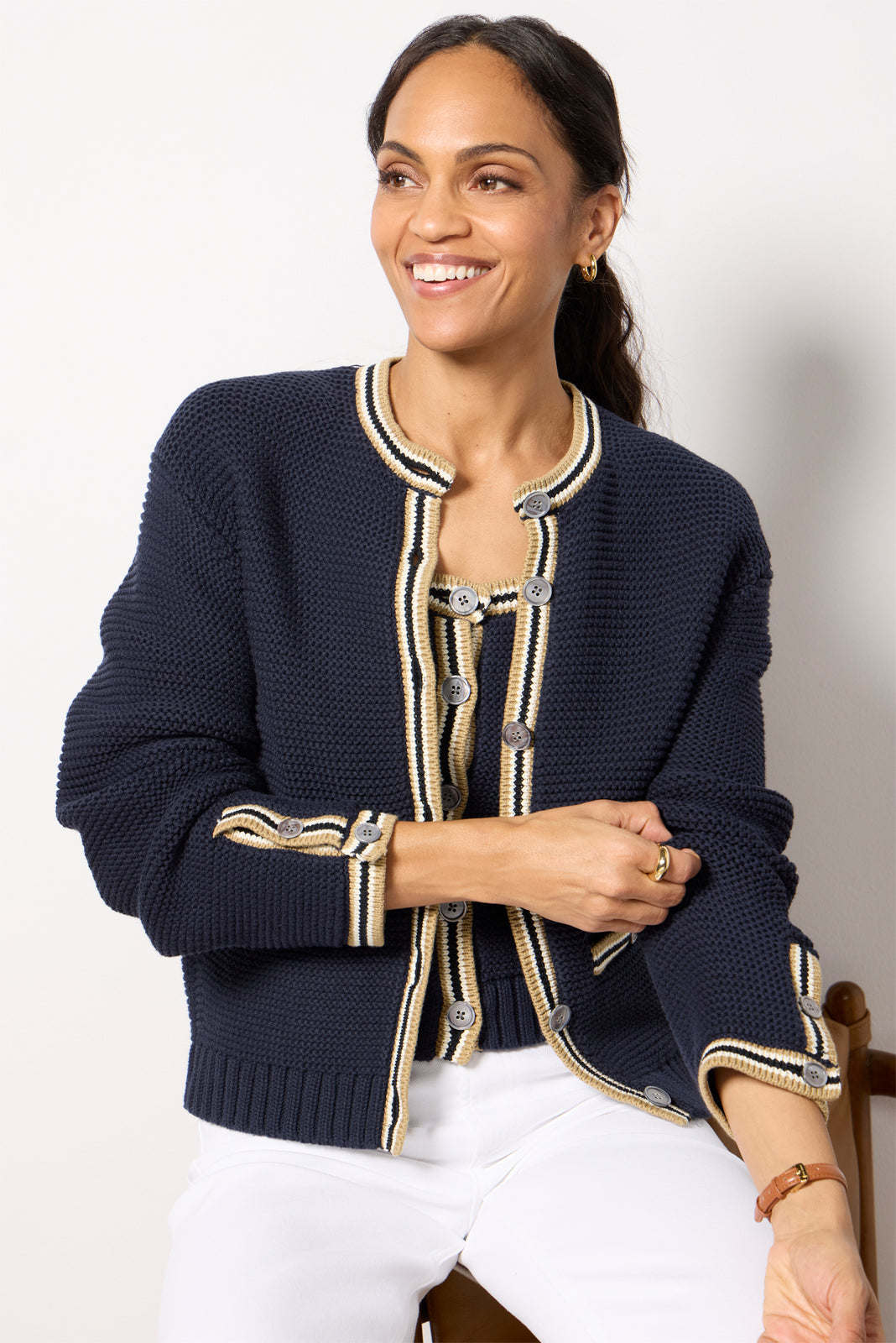 Emerson Cotton Cardigan