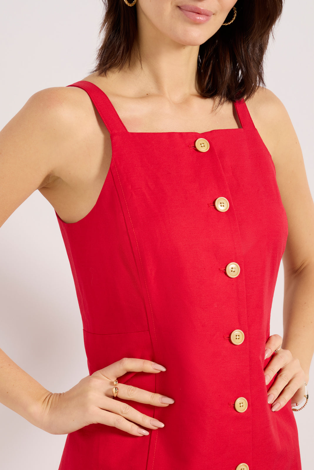 Alexis Linen Cotton Dress