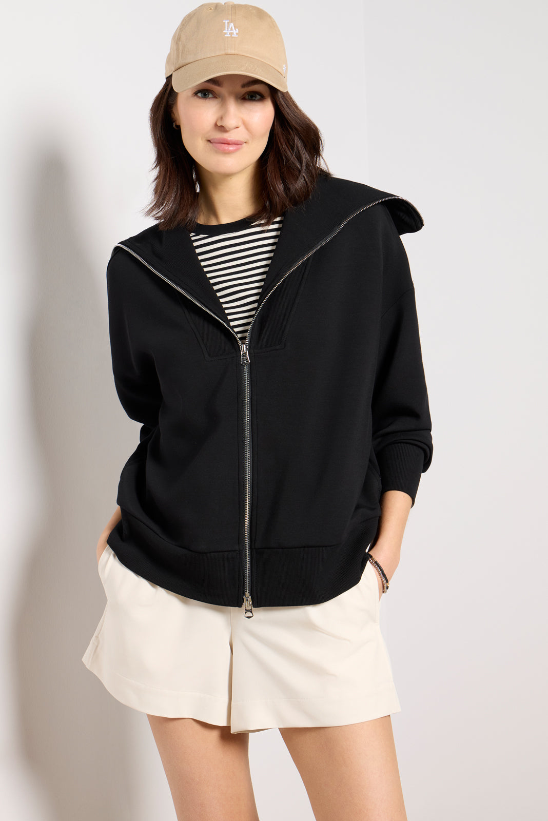 Halley Zip Through Sweat