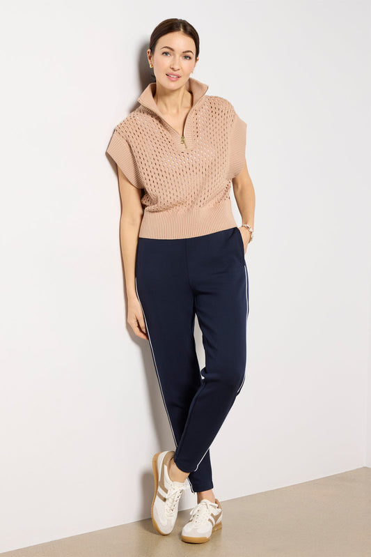 The Slim Piped Pant 27.5`