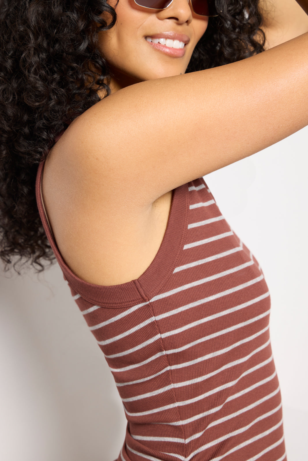 Dawn Ultra Rib Above the Knee Dress