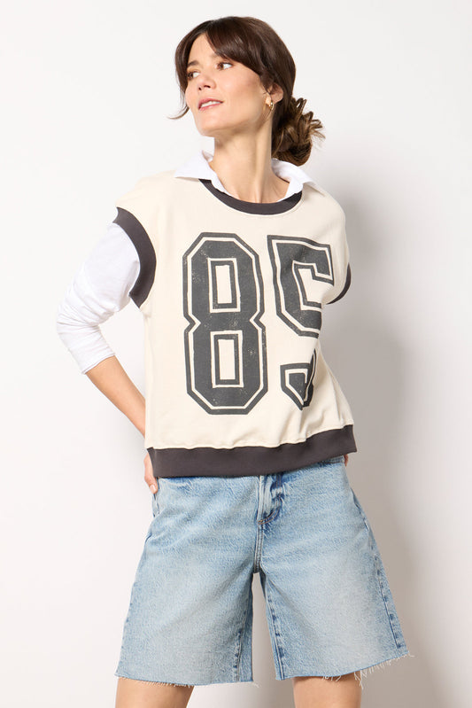 Varsity Muscle Top
