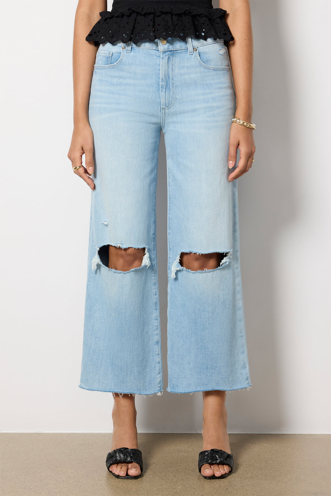 Sasha Ankle w Raw Hem