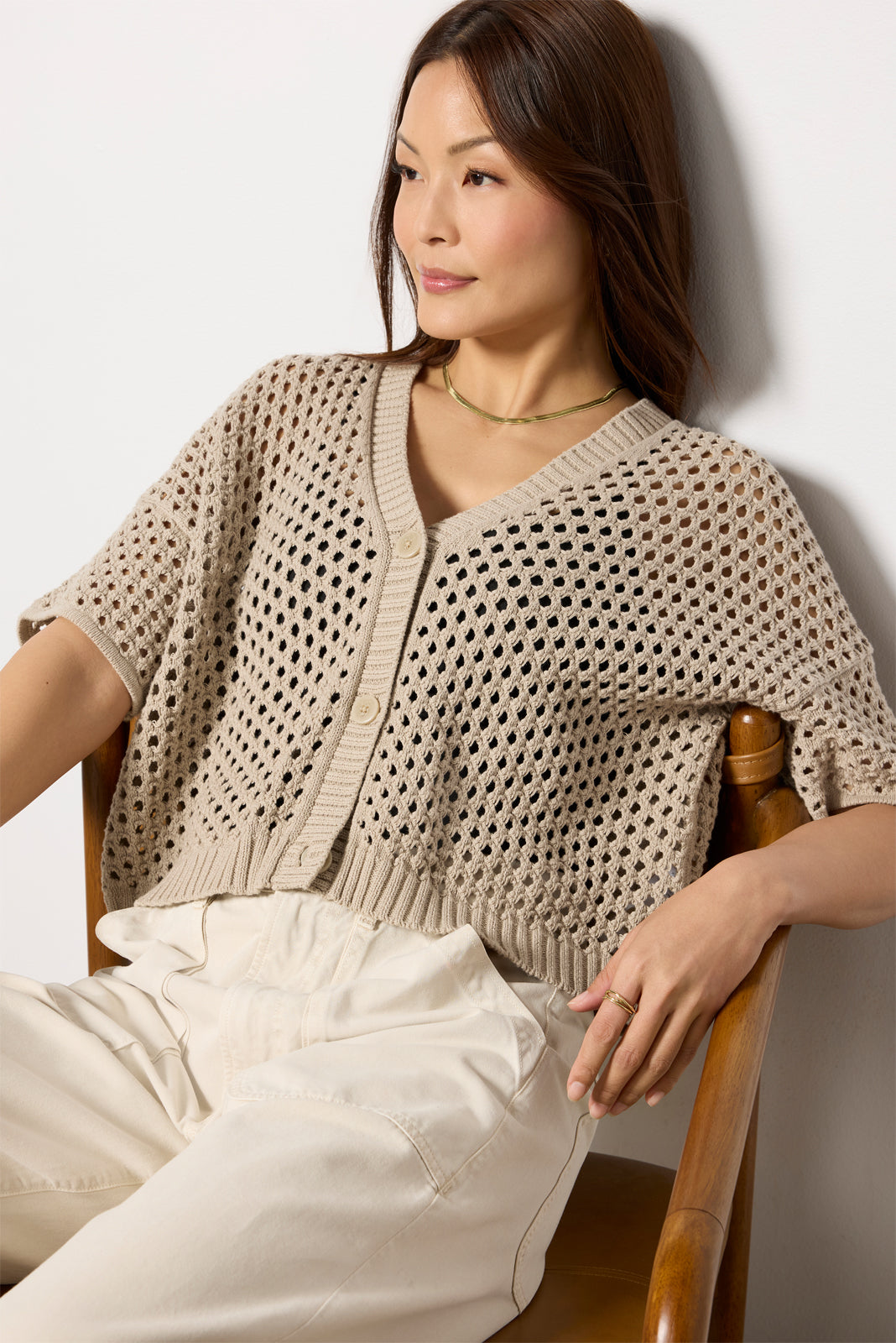 NINA POINTELLE SS CARDI