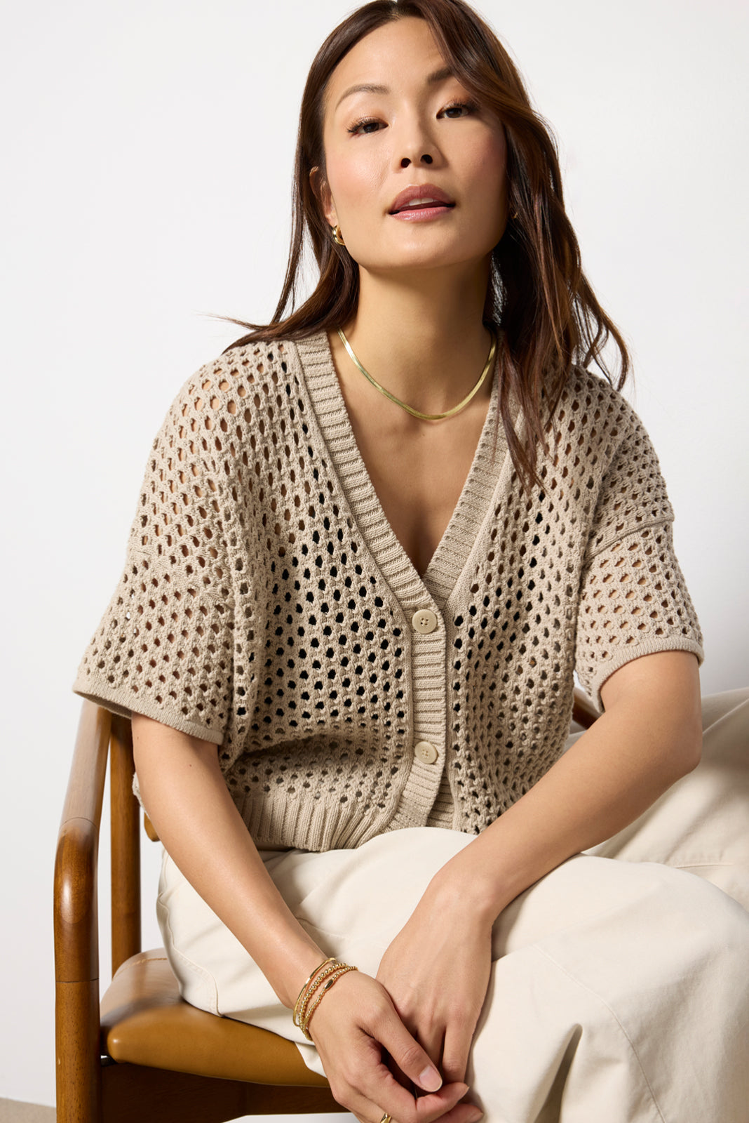 NINA POINTELLE SS CARDI