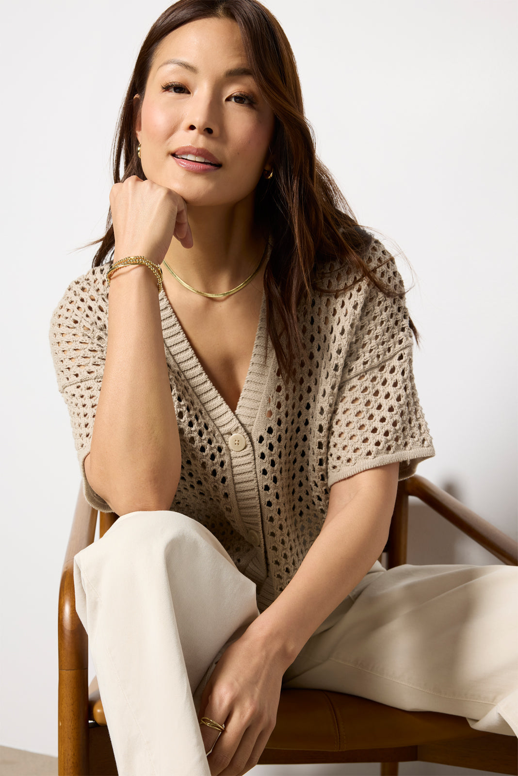 NINA POINTELLE SS CARDI