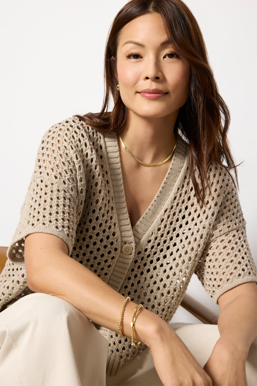 NINA POINTELLE SS CARDI